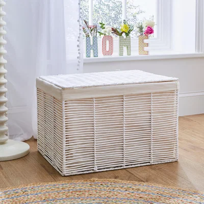 Dunelm Purity Extra Large Storage Box White