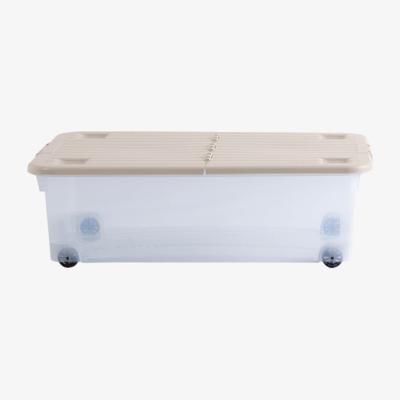 Dunelm Wheeled Underbed Plastic Storage