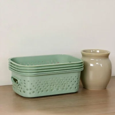 Dunelm Smartstore Essence Slim Set of 5 1.3L Storage Baskets
