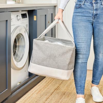 Dunelm Minky Waterproof Laundry Basket