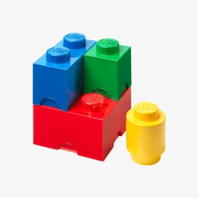 Dunelm LEGO 4 Brick Storage Box