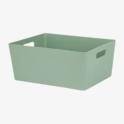 Dunelm Wham Studio Plastic Storage Basket 5.02 Sage (Green)
