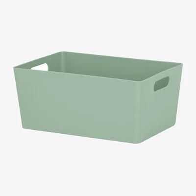Dunelm Wham Studio Plastic Storage Basket 4.02 Sage (Green)