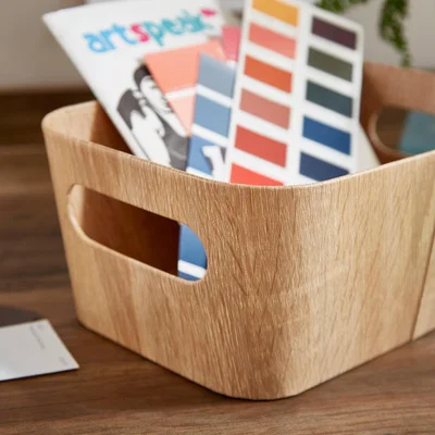 Dunelm 5L Acton Storage Basket Natural