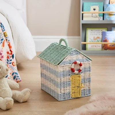 Dunelm Beach Hut Storage Basket
