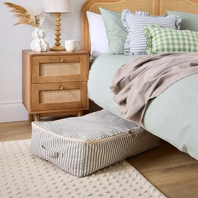Dunelm Coastal Stripe Underbed Bag