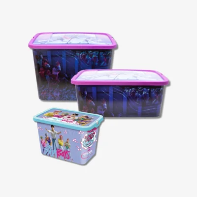 Dunelm K-Pop Demon Hunters Set of 3 Storage Boxes