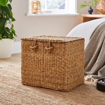 Dunelm Seagrass Storage Trunk