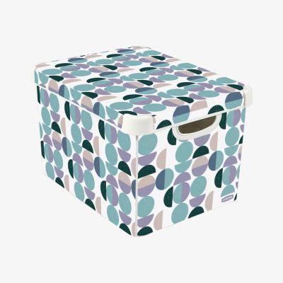 Dunelm Curver Scandi Stockholm Plastic Deco Box MultiColoured