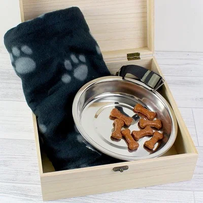 Dunelm Personalised Dog Breed Wooden Storage Box