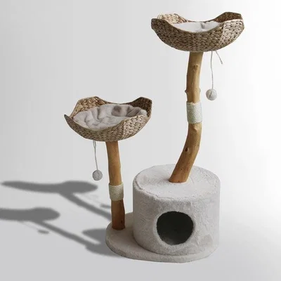 Dunelm Lords and Labradors Back to Nature Basket Cat Scratch Post