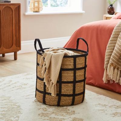 Dunelm Check Storage Basket