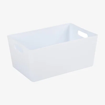 Dunelm Wham Studio Plastic Storage Basket 4.02 White