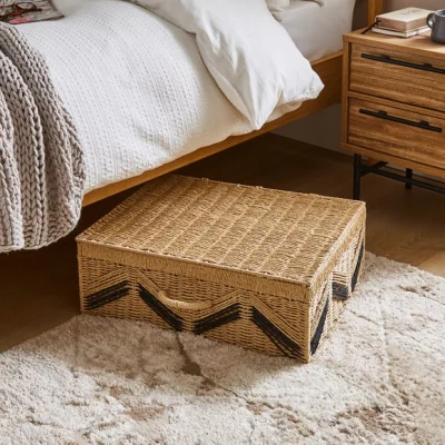 Dunelm Woven Paper Underbed Storage Basket