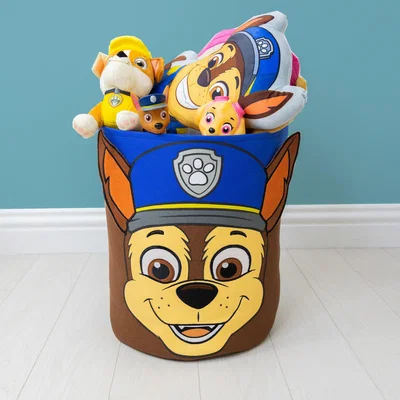 Dunelm Paw Patrol 3.9l Cotton Storage Basket MultiColoured