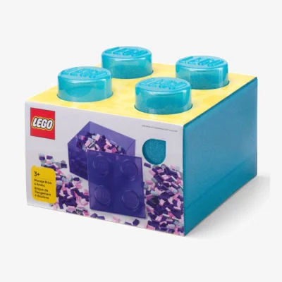 Dunelm LEGO 4 Brick Storage Box