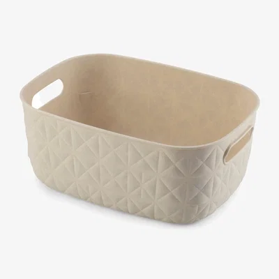 Dunelm Curver Softex 4l Storage Basket Chalky White