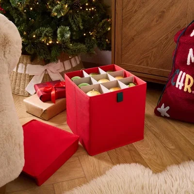 Dunelm Bauble Storage Box