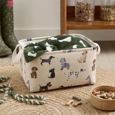 Dunelm Timeless Dog Storage Basket