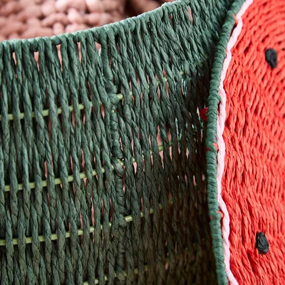 Dunelm Watermelon Woven Basket