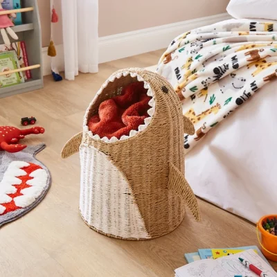 Dunelm Woven Shark Basket
