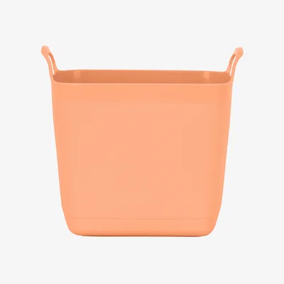 Dunelm 15L Flexi Tub Apricot