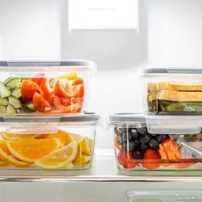 Dunelm MasterClass Set of 4 Snap Food Storage Boxes