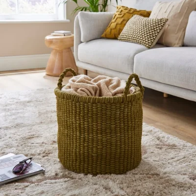 Dunelm Jute Storage Basket