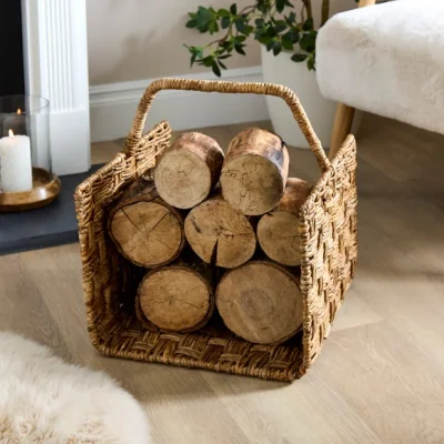 Dunelm Banana Bark Log Basket
