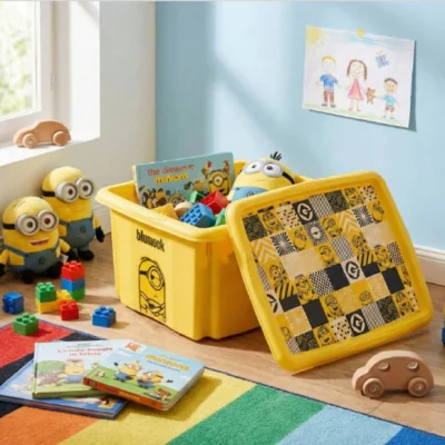 Dunelm Keeeper Minions Turning Stacking Box
