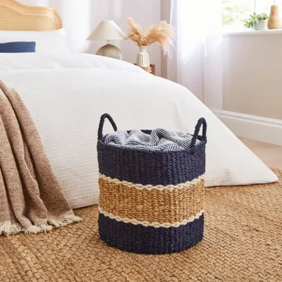 Dunelm Striped Storage Basket