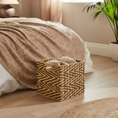 Dunelm Zig Zag Storage Cube