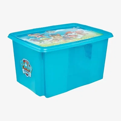 Dunelm Paw Patrol 45L Turn Around Stackable Storage Box
