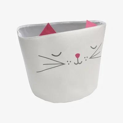 Dunelm Cat Storage Tub White
