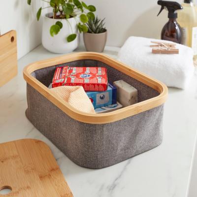 Dunelm Berkeley Foldable Storage Basket with Lid