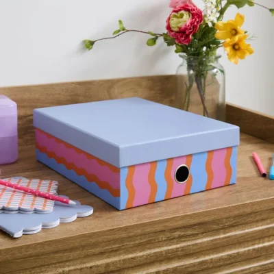Dunelm Wavy Storage Box