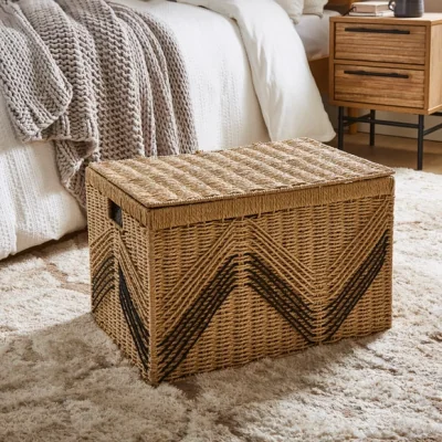 Dunelm Woven Paper Trunk