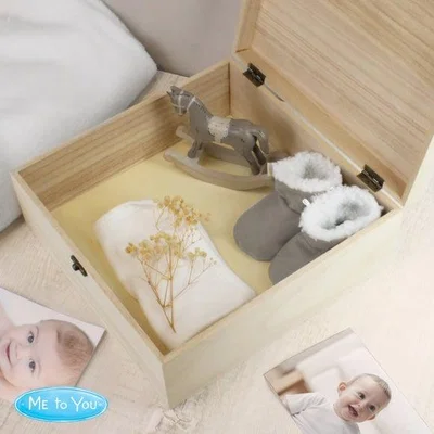 Dunelm Personalised Tiny Tatty Teddy Jungle Animals Keepsake Box