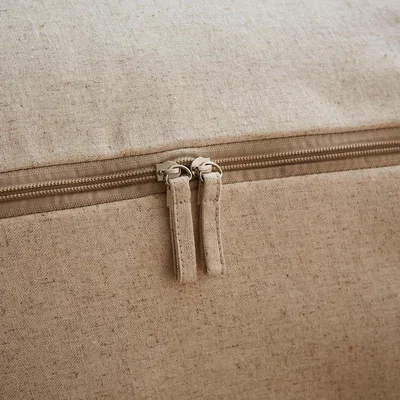 Dunelm Natural Linen Underbed Storage Bag