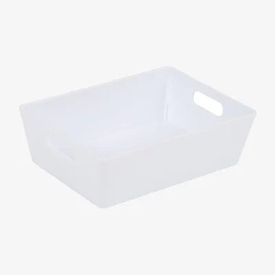 Dunelm Wham Studio Plastic Storage Basket 3.01 White