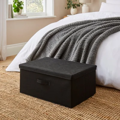 Dunelm Large Foldable Fabric Box