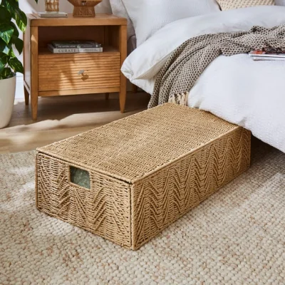 Dunelm Global Herringbone Underbed Storage Box