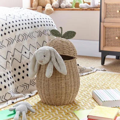 Dunelm Pear Storage Basket Natural