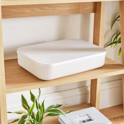 Dunelm Ribbed Storage 6.8L