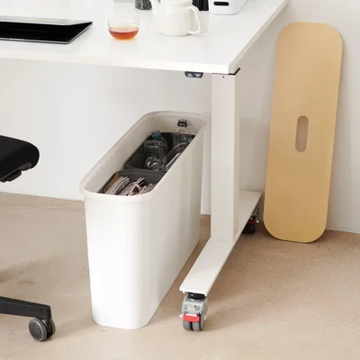 Dunelm SmartStore Collect Slim Recycling Solution 46L, White White