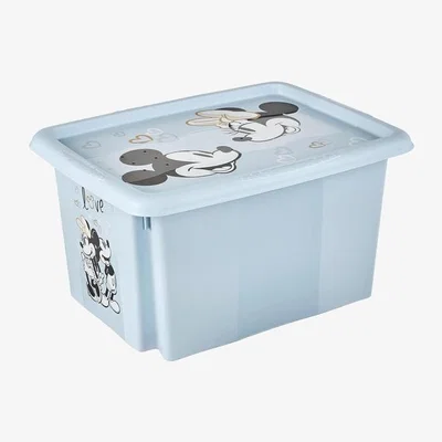 Dunelm Keeeper Mickey Mouse 15L Turn Around Stackable Storage Box