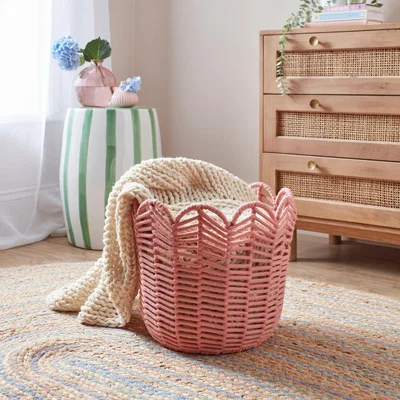 Dunelm Chevron Rope Storage Basket