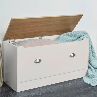 Dunelm Banbury Storage Box Cream