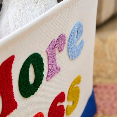 Dunelm More Mess Tufted Storage Basket