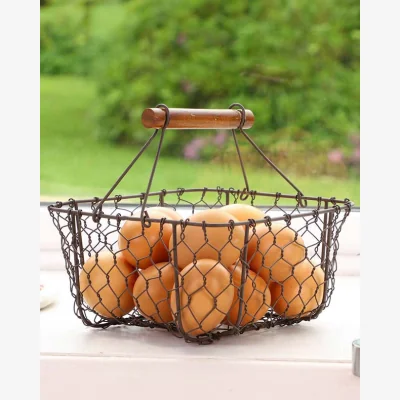 Dibor Farmhouse Chicken Wire Trug